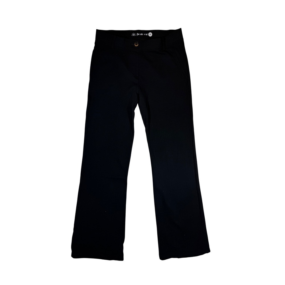 Betabrand Black Wide Leg Dress Pants Women's Size Medium